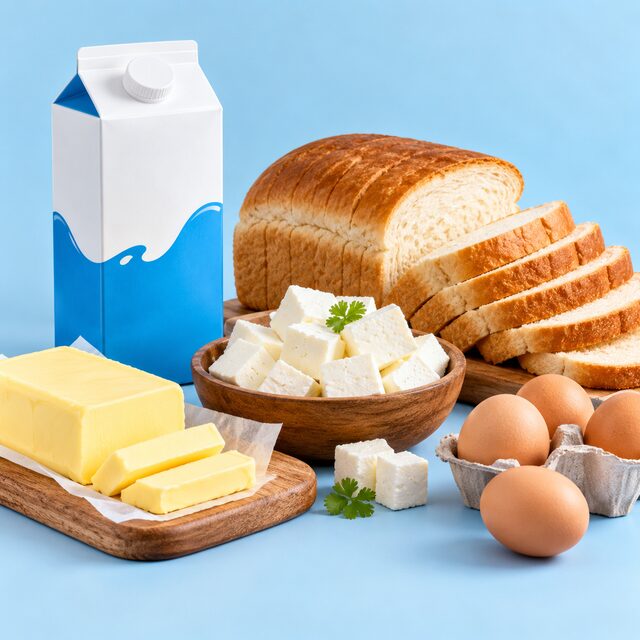 Dairy, Bread & Eggs